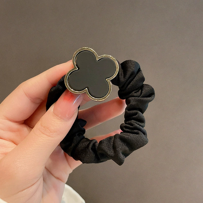 Hair Accessories Bow Hair Ring And Hair Rope Cloth Handmade For Girls - Image 12