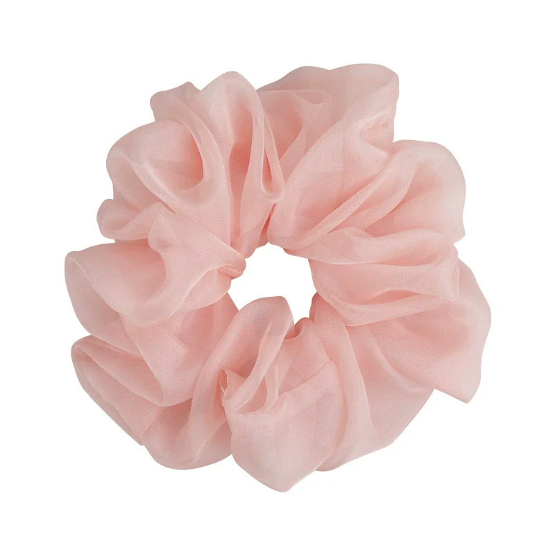 Hair Rope Organza Knitting Loose Geometric Style For Female - Image 5