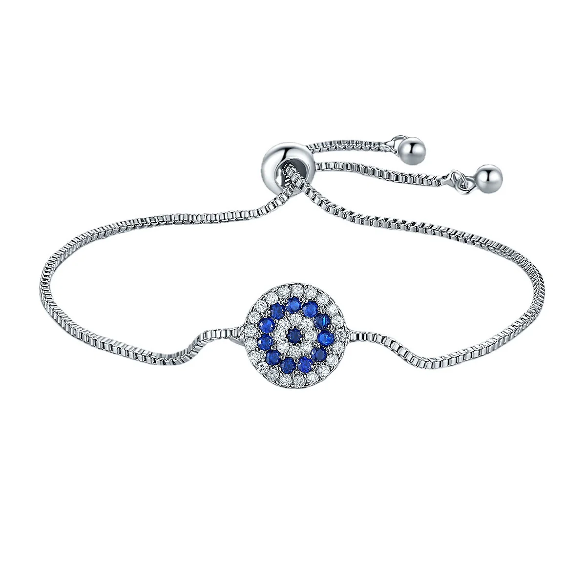 Hand Jewelry Bracelet Crystal Protection Copper Flowers Electroplating Natural Style Couple Women - Image 5