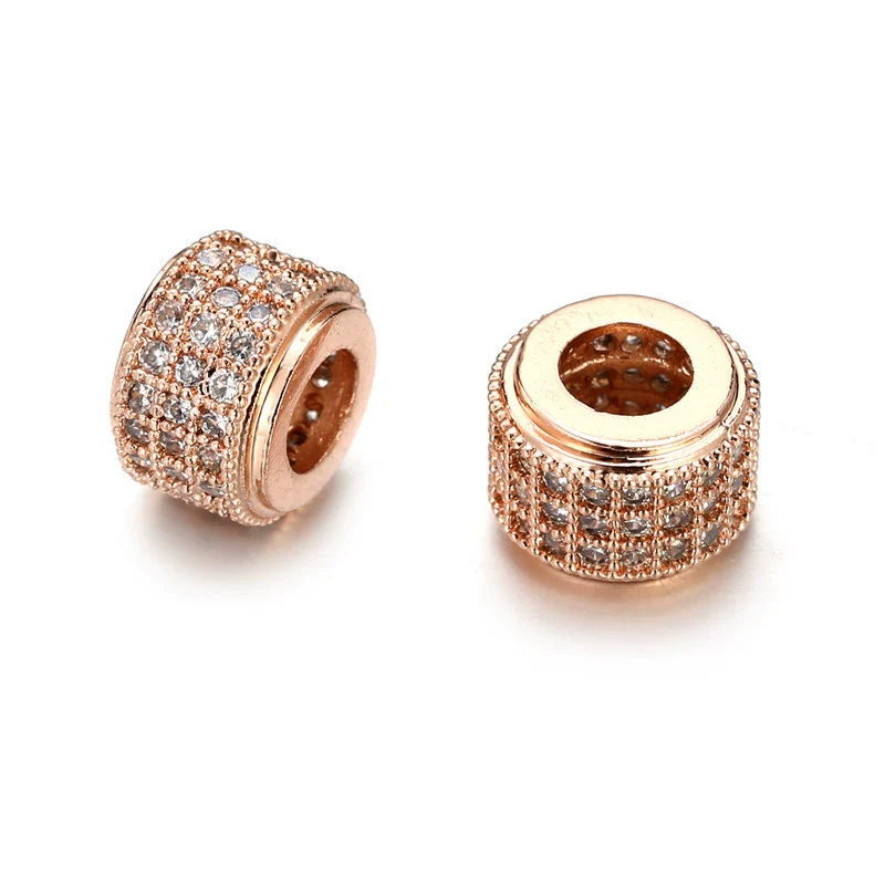 Handmade Copper Inlaid Zirconium Jewelry Accessories Bracelet Necklace Pendant With Electroplating - Image 40