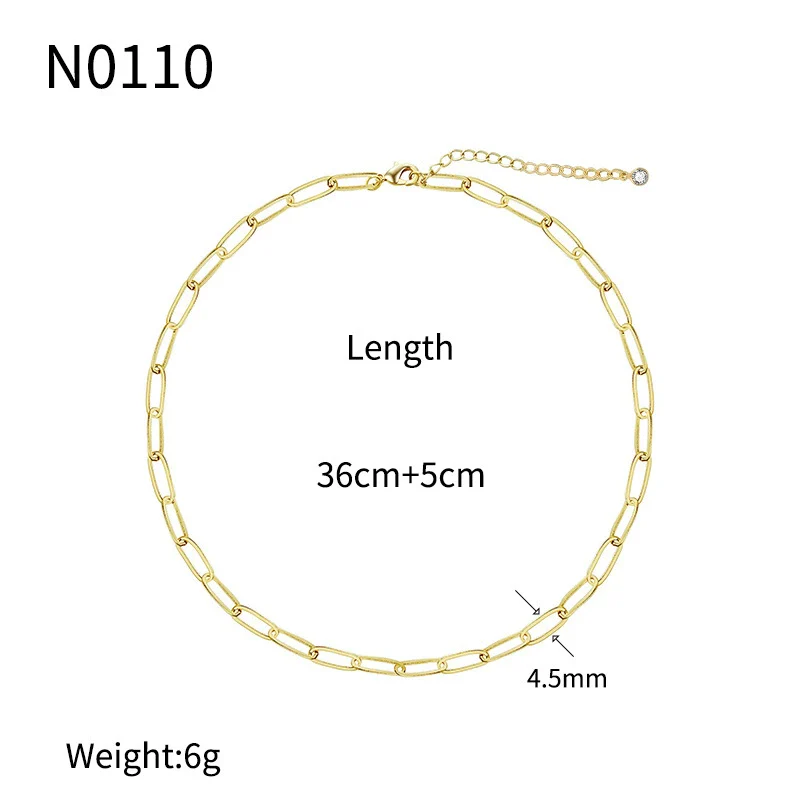 Handmade Copper Plated Real Gold Geometric Style Women's Retro Necklace Jewelry Wholesale - Image 6