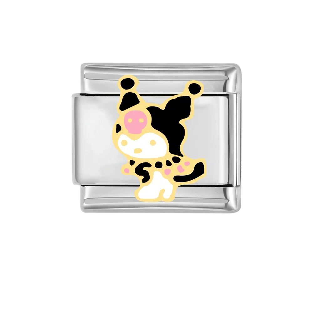 Handmade Stainless Steel Bracelet With Cartoon Characters And Dripping Oil Design For Women - Image 10