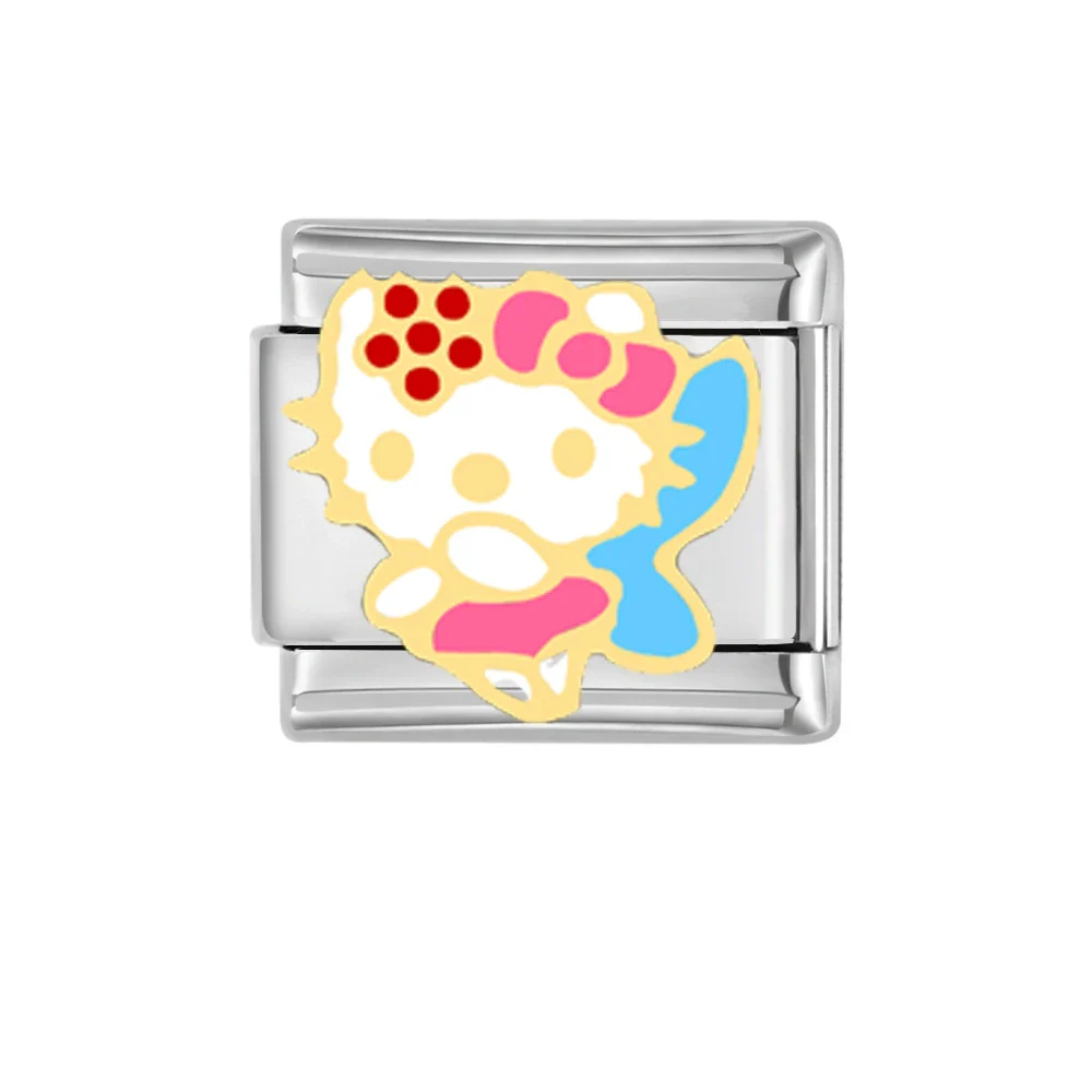 Handmade Stainless Steel Bracelet With Cartoon Characters And Dripping Oil Design For Women - Image 13