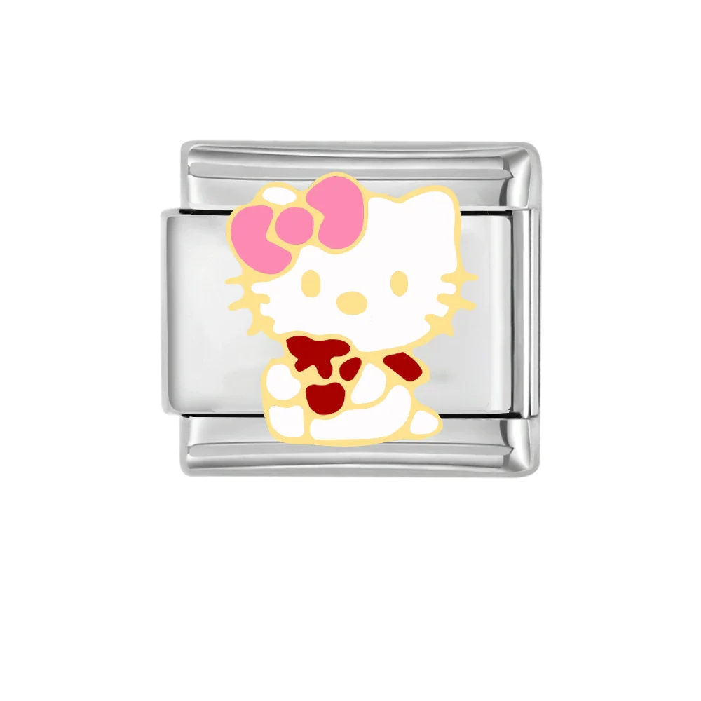 Handmade Stainless Steel Bracelet With Cartoon Characters And Dripping Oil Design For Women - Image 16