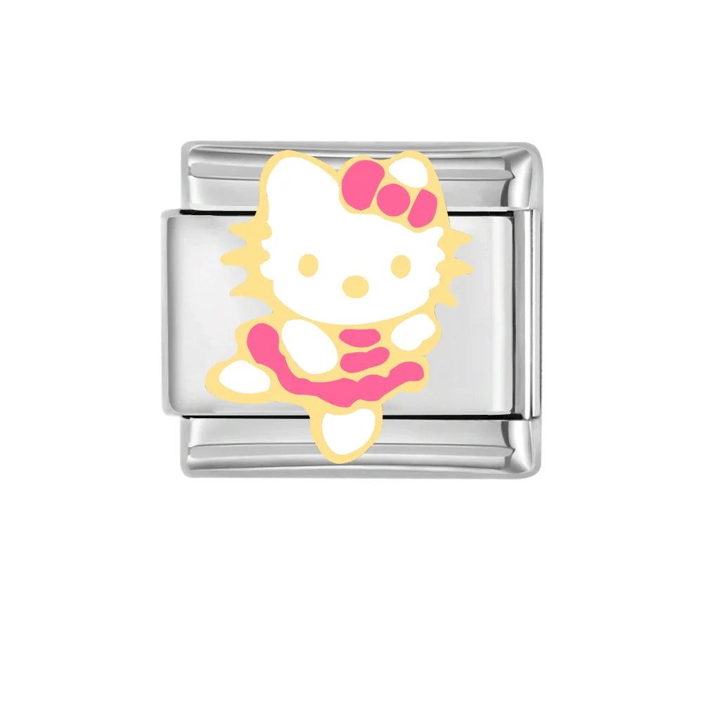 Handmade Stainless Steel Bracelet With Cartoon Characters And Dripping Oil Design For Women - Image 20