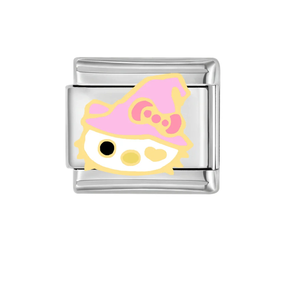Handmade Stainless Steel Bracelet With Cartoon Characters And Dripping Oil Design For Women - Image 6