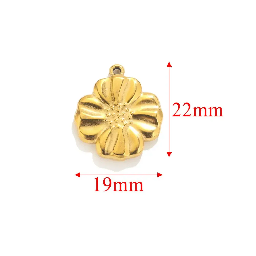 Handmade Stainless Steel Jewelry Accessories With Totem Pattern And 18K Electroplating For Pendant Bracelet Necklace - Image 10