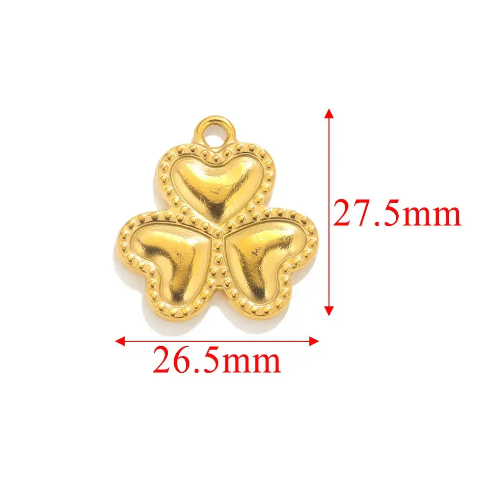 Handmade Stainless Steel Jewelry Accessories With Totem Pattern And 18K Electroplating For Pendant Bracelet Necklace - Image 11