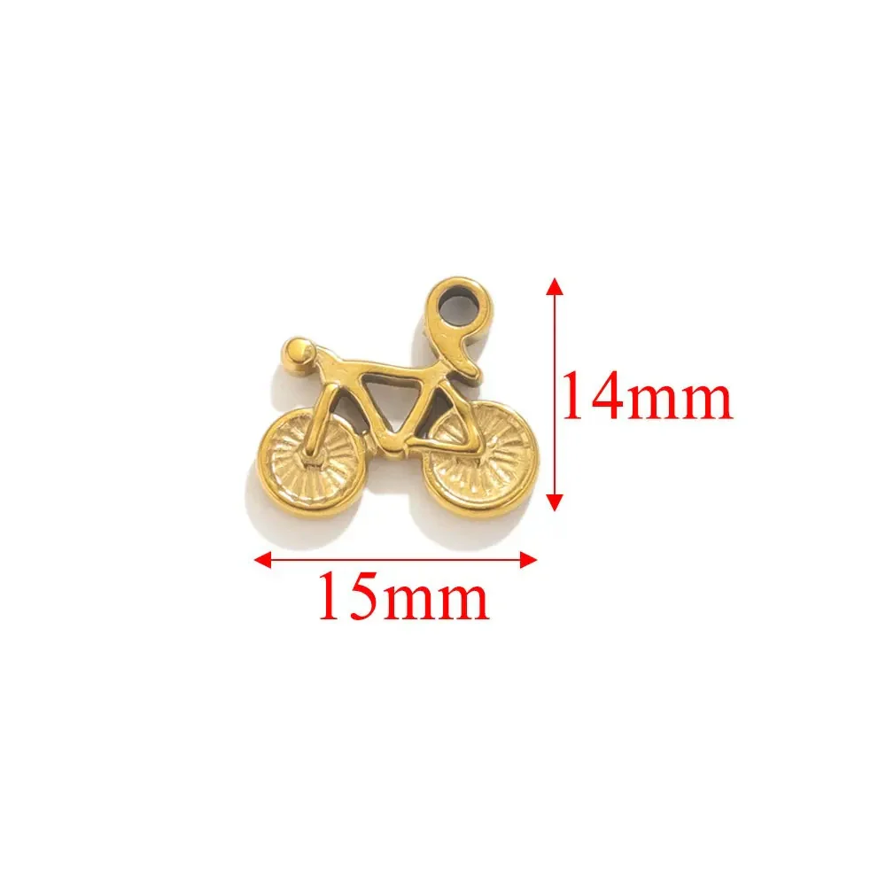 Handmade Stainless Steel Jewelry Accessories With Totem Pattern And 18K Electroplating For Pendant Bracelet Necklace - Image 12