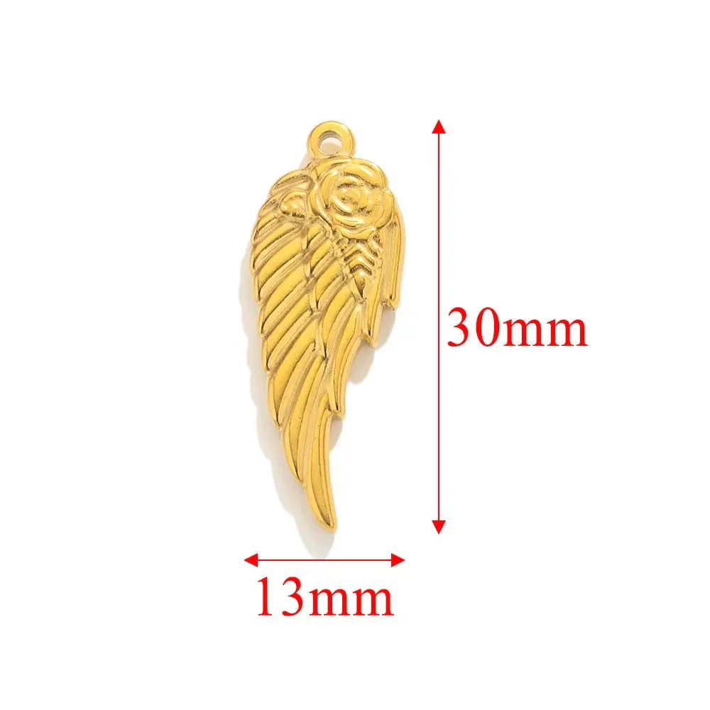 Handmade Stainless Steel Jewelry Accessories With Totem Pattern And 18K Electroplating For Pendant Bracelet Necklace - Image 16