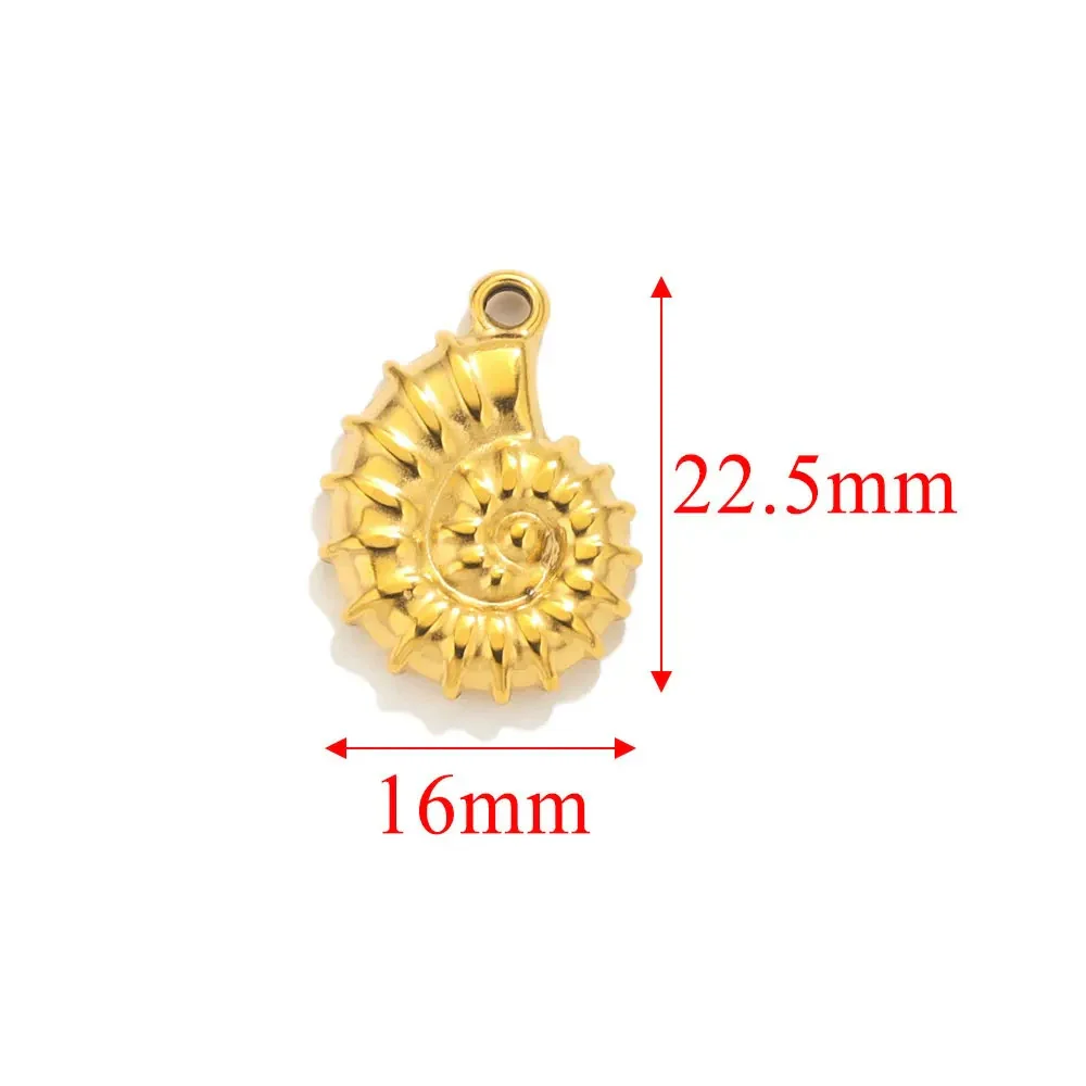Handmade Stainless Steel Jewelry Accessories With Totem Pattern And 18K Electroplating For Pendant Bracelet Necklace - Image 9