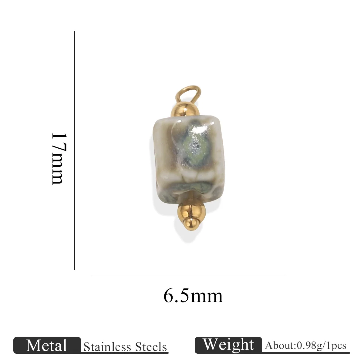 Handmade Stainless Steel Shell Conch And Heart Shape Pendant For Jewelry With Electroplating Retro Style - Image 12