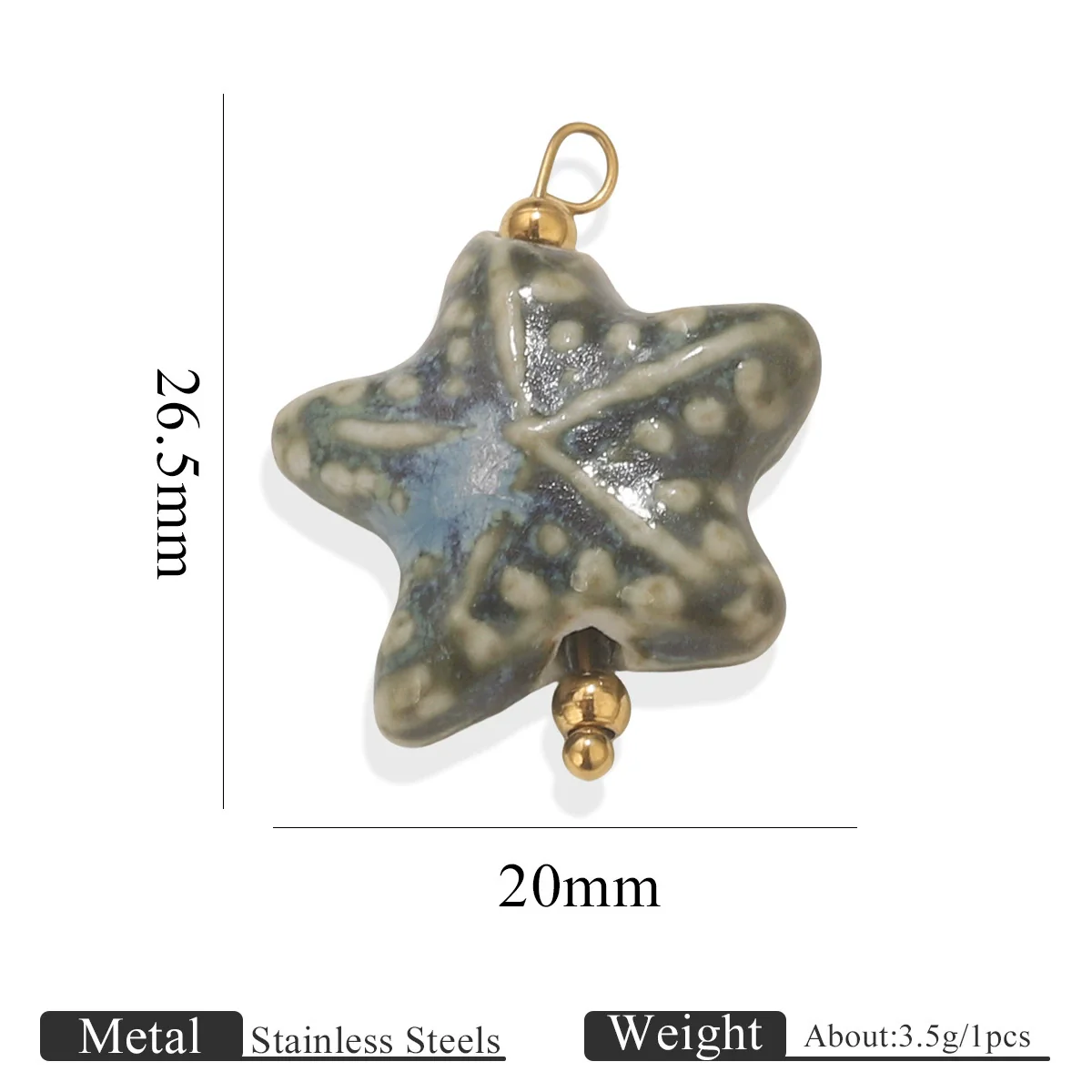 Handmade Stainless Steel Shell Conch And Heart Shape Pendant For Jewelry With Electroplating Retro Style - Image 18