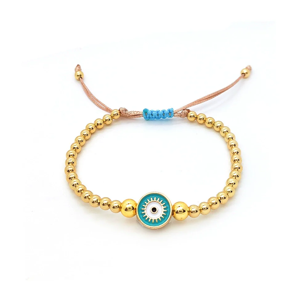 Handmade Woven Beaded Pearl Geometry Style Female Bracelet - Image 6