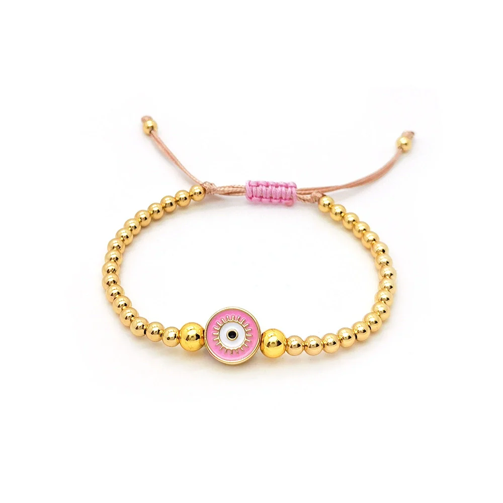 Handmade Woven Beaded Pearl Geometry Style Female Bracelet - Image 7
