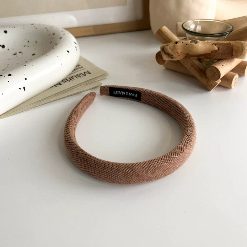 Headband Cloth Weaving Retro Candycolored Versatile Highceiling Fine Sponge For Autumn And Winter - Image 9