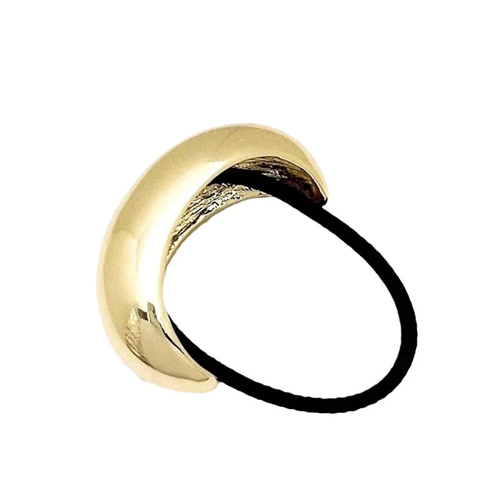 Headwear Jewelry Ushaped Metal Hair Rope Geometric Round Electroplated - Image 5
