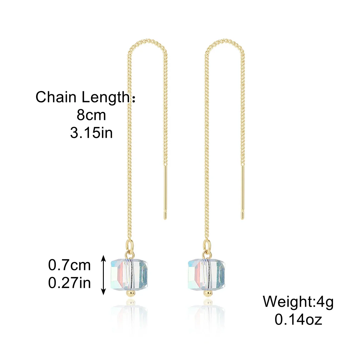 Highend Alloy Geometric Earrings For Women With Long Tassel And Butterfly Love Bird Design - Image 14
