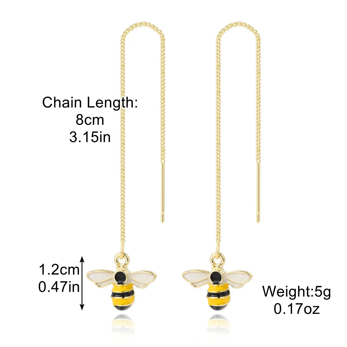 Highend Alloy Geometric Earrings For Women With Long Tassel And Butterfly Love Bird Design - Image 9