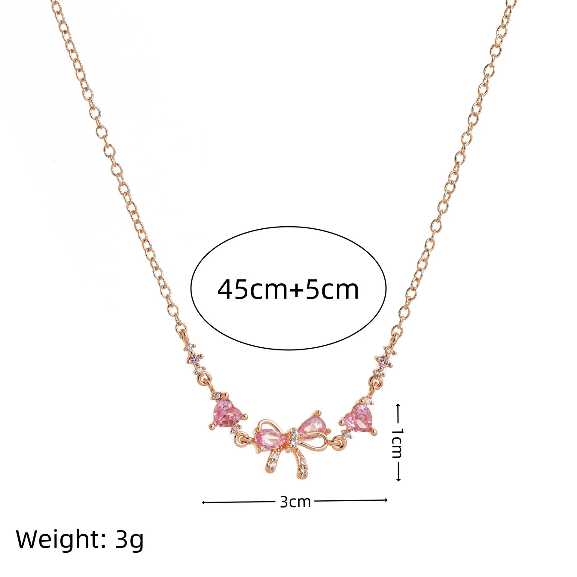 Ins Style Cute Sweet Heart Zircon Butterfly Diamond Bracelet For Women Made Of Copper And Plastic - Image 11