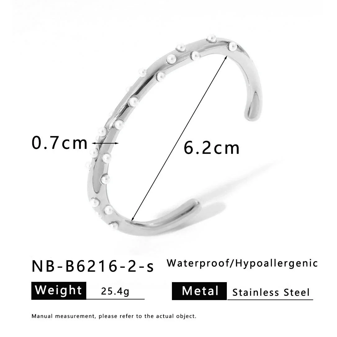 Ins Style Stainless Steel Bracelet With Diamonds And Colorful Zircons 18K Gold Plated - Image 9