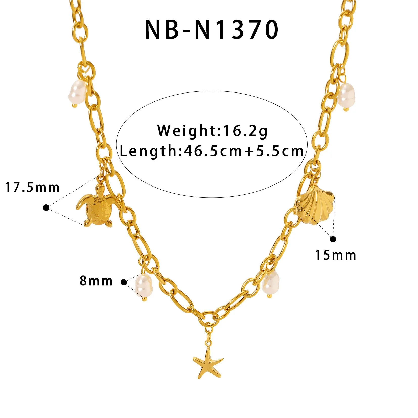 Ins Style Women's Stainless Steel And 18K Necklace With Heart Shape Geometric And Animal Zodiac Pendants Furnace Vacuum Plated 18K Spring Buckle Diy Jewelry Accessories - Image 8