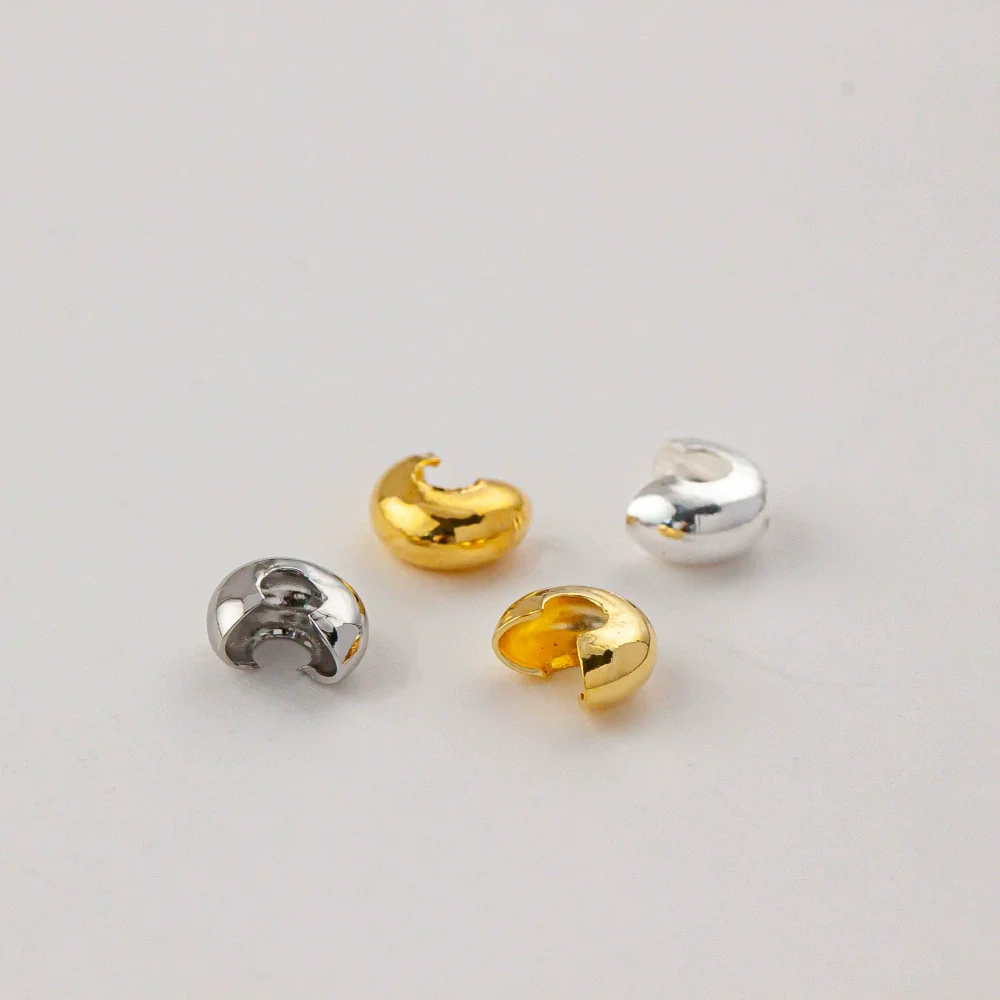 Jewelry Accessories Copper Electroplated Crescent Buckle Diy Bracelet Material - Image 3