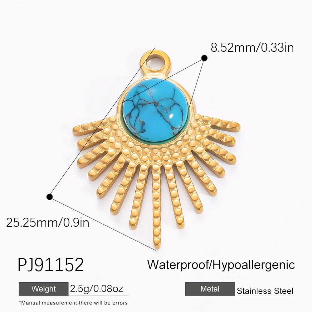 Jewelry Accessories Fashion Ol Style Titanium Steel And Stainless Steel Electroplated Devil's Eye Pendant Bracelet Necklace - Image 13