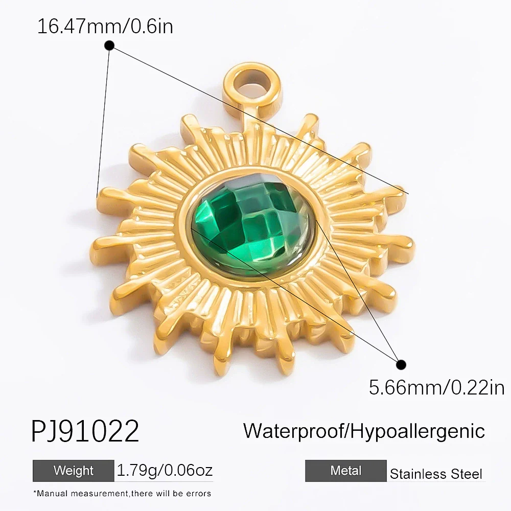 Jewelry Accessories Fashion Ol Style Titanium Steel And Stainless Steel Electroplated Devil's Eye Pendant Bracelet Necklace - Image 6