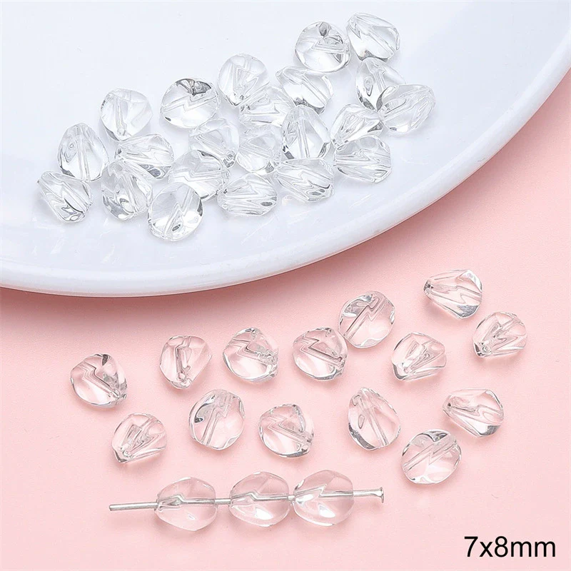 Jewelry Accessories Glass Glaze Fivepointed Star Handmade Diy Bracelet Necklace Material - Image 10