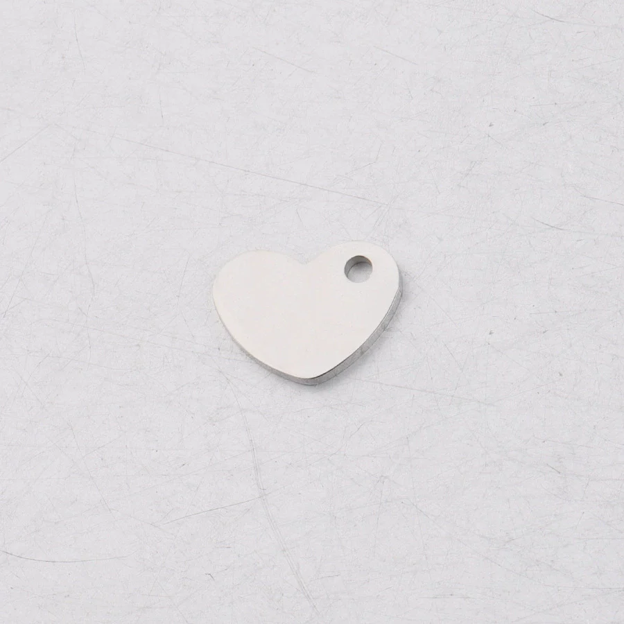 Jewelry Accessories Heart Pendant Stainless Steel Fine Polishing - Image 5