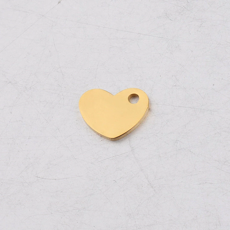 Jewelry Accessories Heart Pendant Stainless Steel Fine Polishing - Image 6