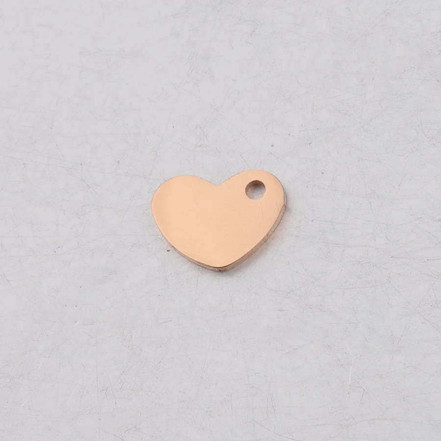 Jewelry Accessories Heart Pendant Stainless Steel Fine Polishing - Image 7