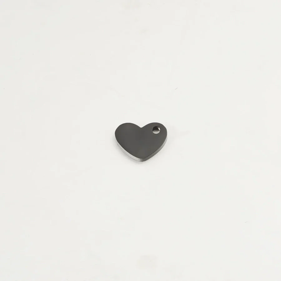 Jewelry Accessories Heart Pendant Stainless Steel Fine Polishing - Image 9