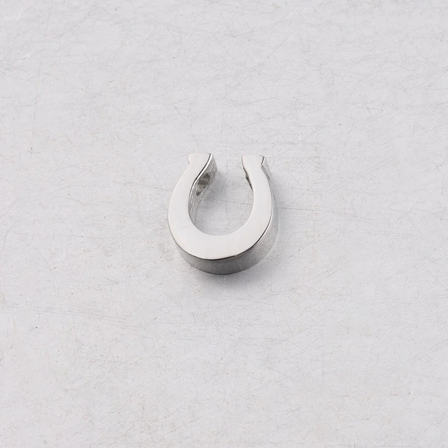 Jewelry Accessories Loose Beads Stainless Steel Horseshoe Small Hole Mirror Polished Pendant - Image 6
