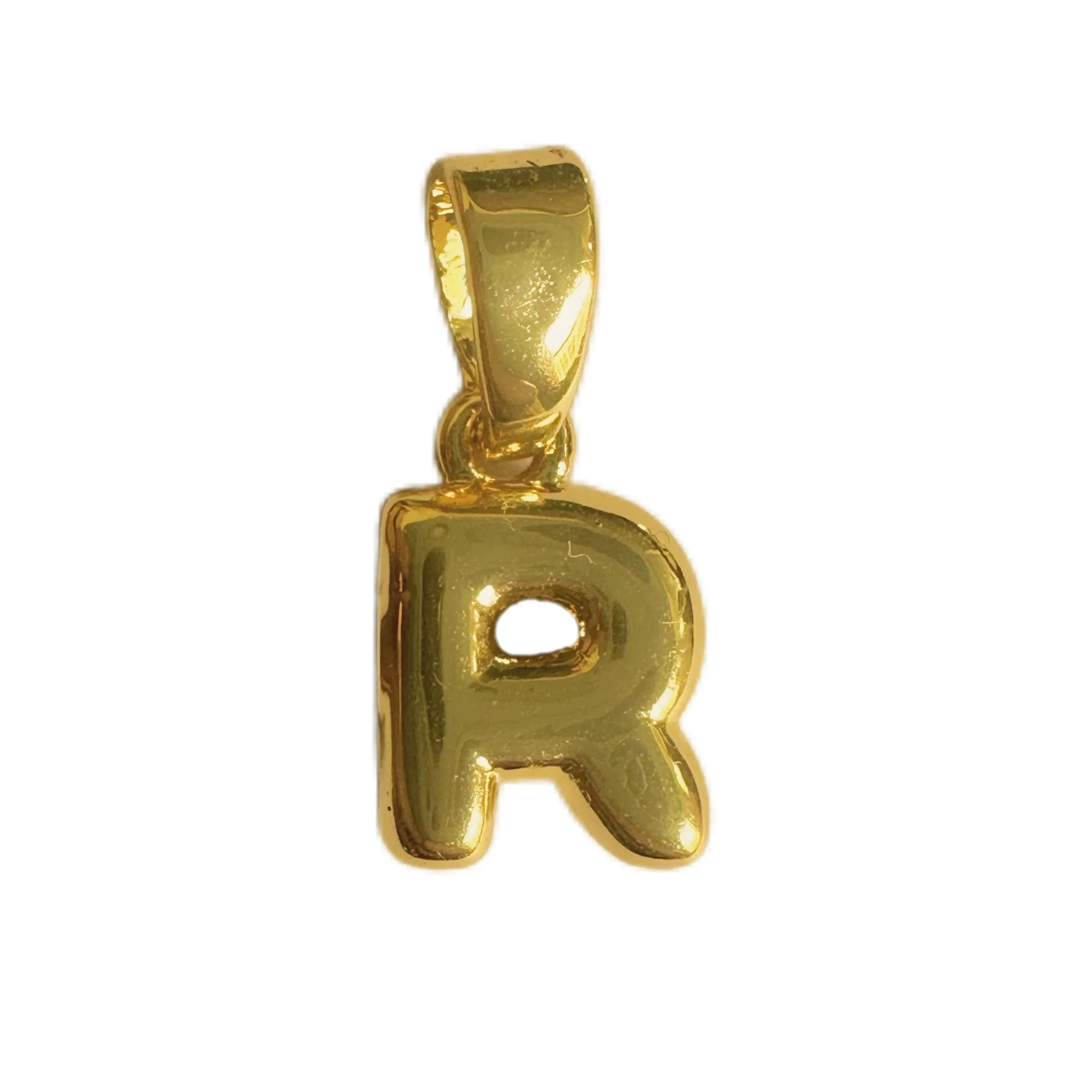 Jewelry Accessories Mini Necklace Pendant English Letter Bubble Stainless Steel Electroplated - Image 23