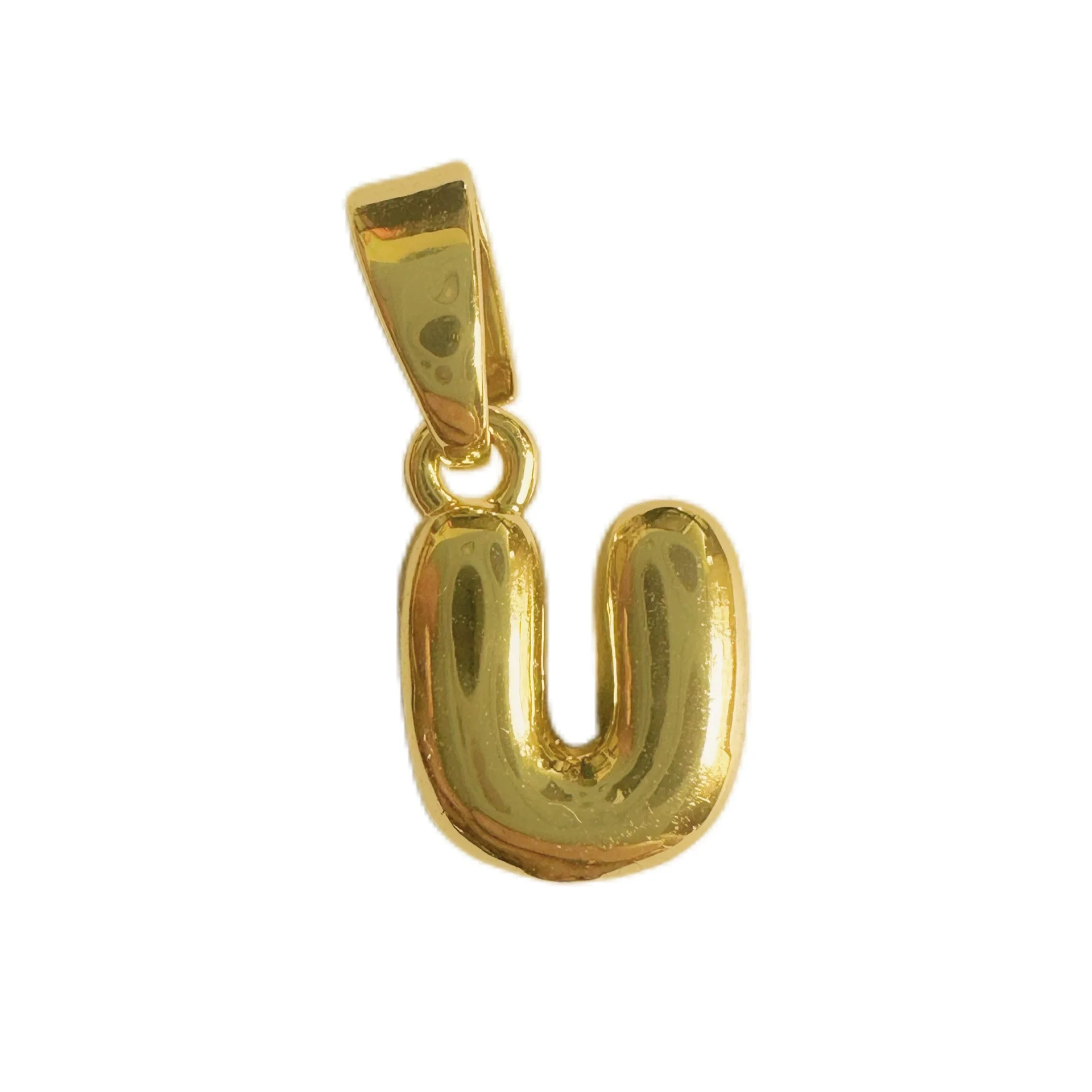 Jewelry Accessories Mini Necklace Pendant English Letter Bubble Stainless Steel Electroplated - Image 26