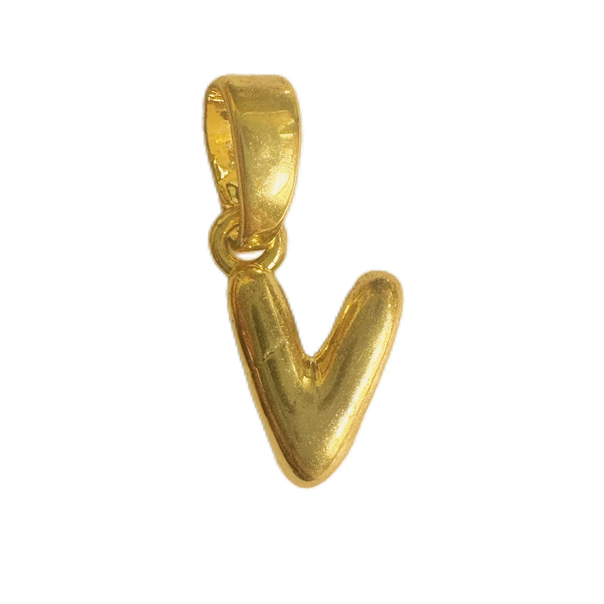 Jewelry Accessories Mini Necklace Pendant English Letter Bubble Stainless Steel Electroplated - Image 27