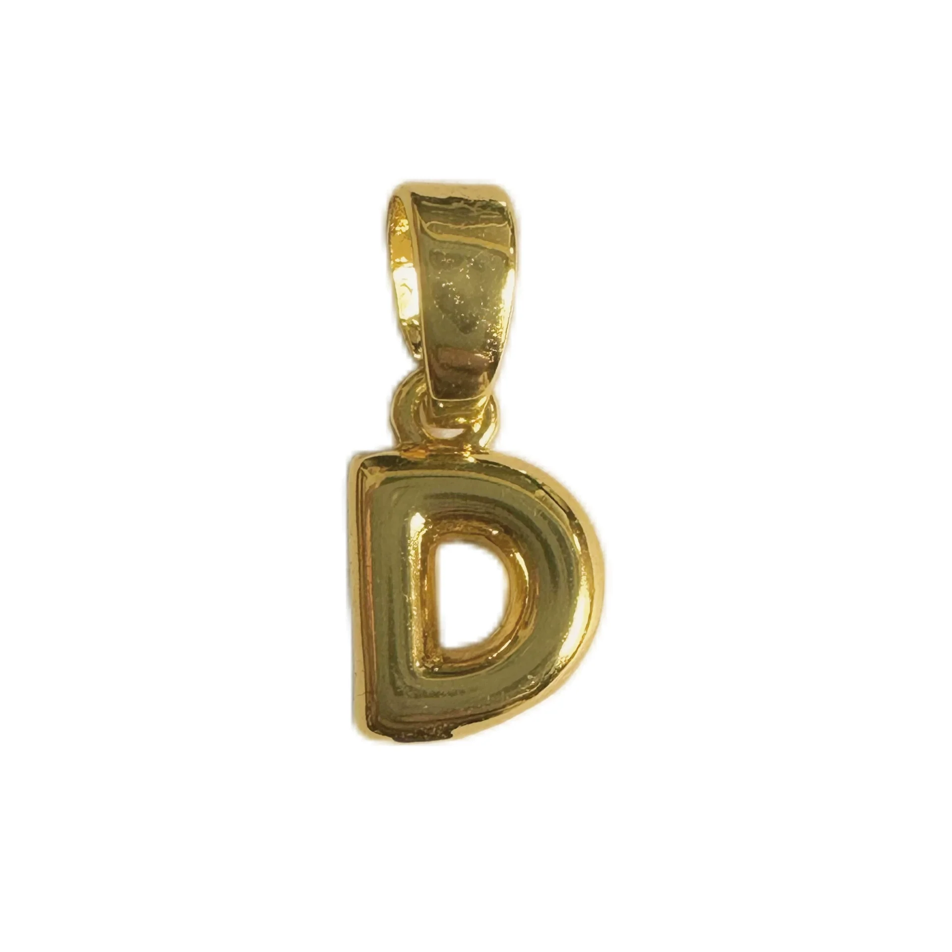 Jewelry Accessories Mini Necklace Pendant English Letter Bubble Stainless Steel Electroplated - Image 9