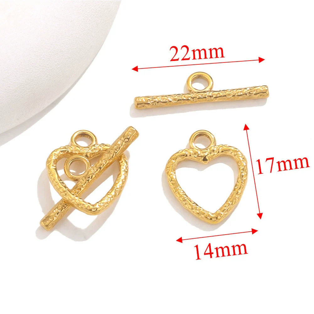 Jewelry Accessories Necklace And Bracelet Buckles Stainless Steel Electroplating Gold Finishing - Image 15