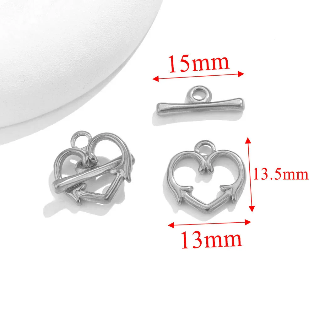 Jewelry Accessories Necklace And Bracelet Buckles Stainless Steel Electroplating Gold Finishing - Image 18
