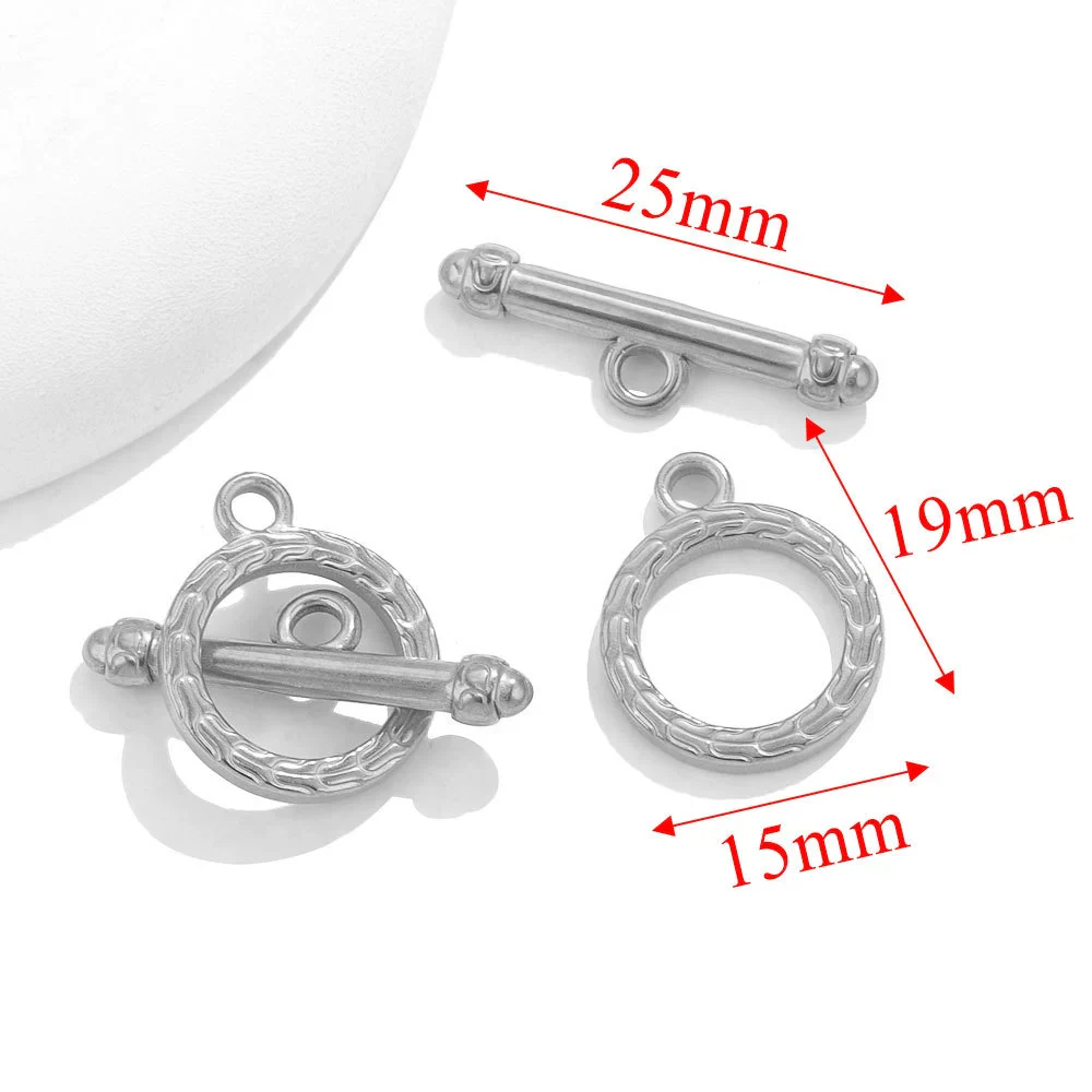 Jewelry Accessories Necklace And Bracelet Buckles Stainless Steel Electroplating Gold Finishing - Image 23