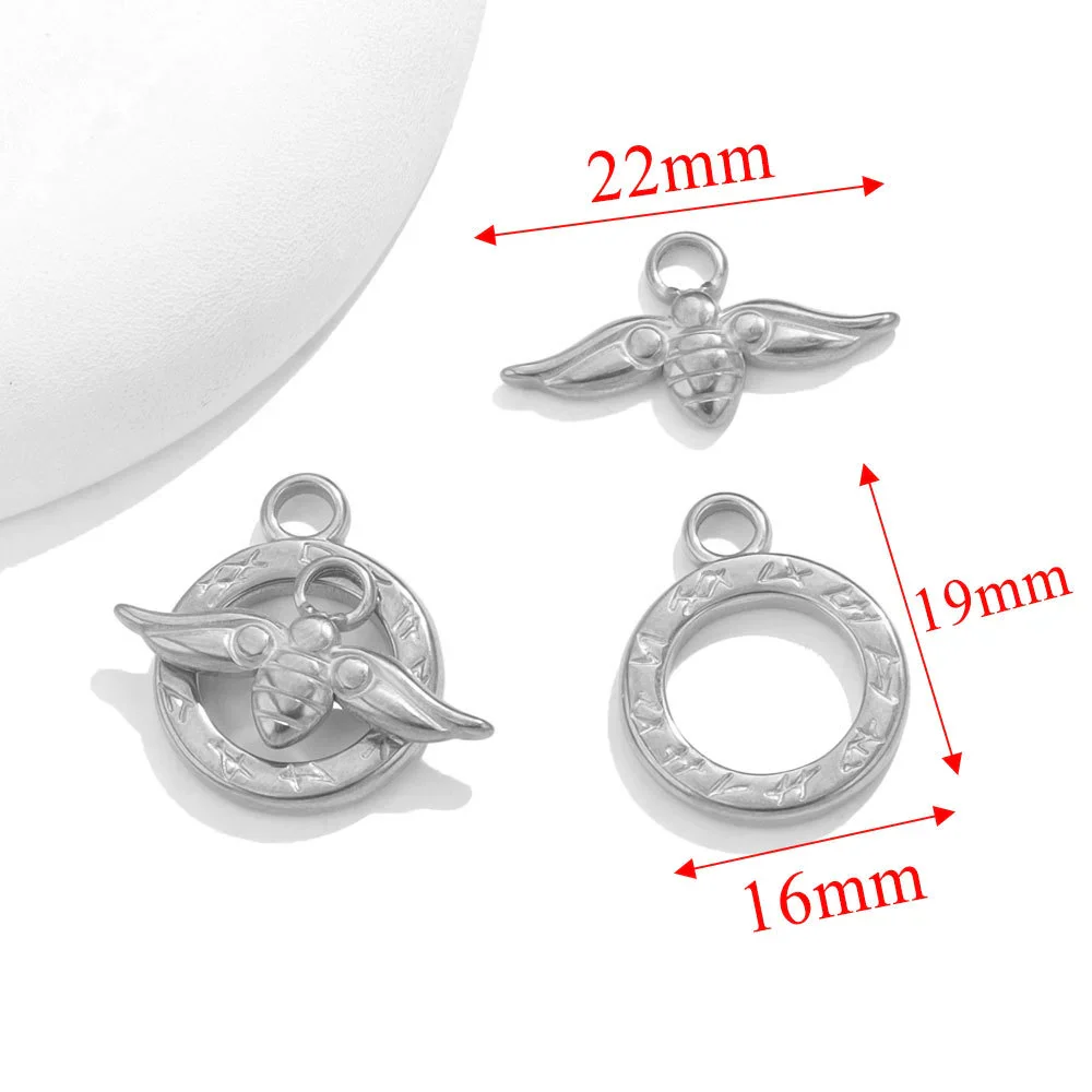 Jewelry Accessories Necklace And Bracelet Buckles Stainless Steel Electroplating Gold Finishing - Image 25