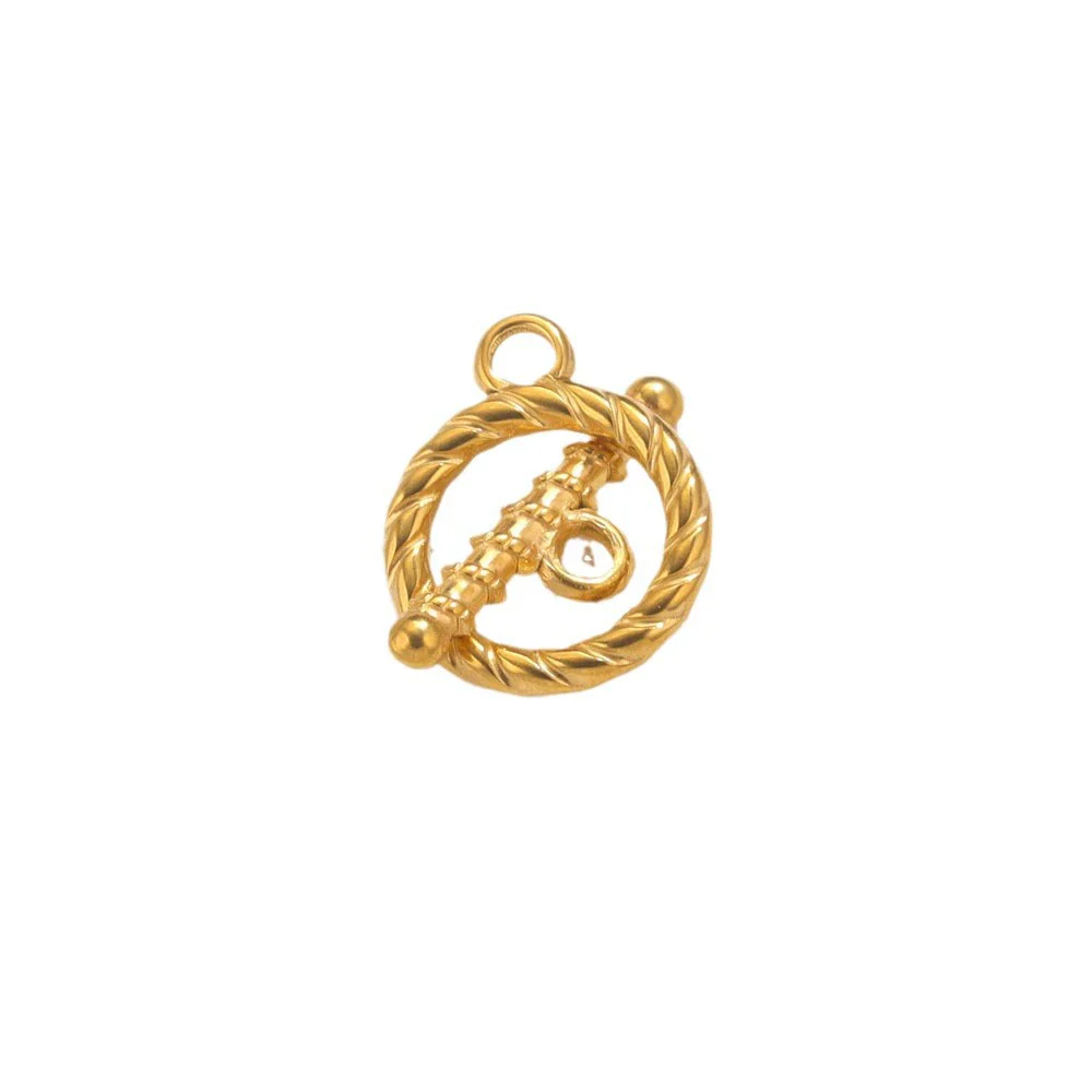 Jewelry Accessories Necklace And Bracelet Buckles Stainless Steel Electroplating Gold Finishing - Image 5