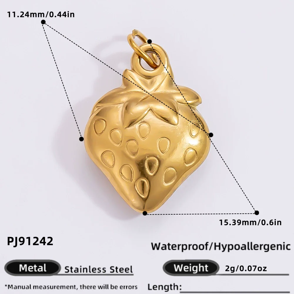 Jewelry Accessories Necklace Bracelet Love Coral Pattern Titanium Steel Electroplated - Image 22