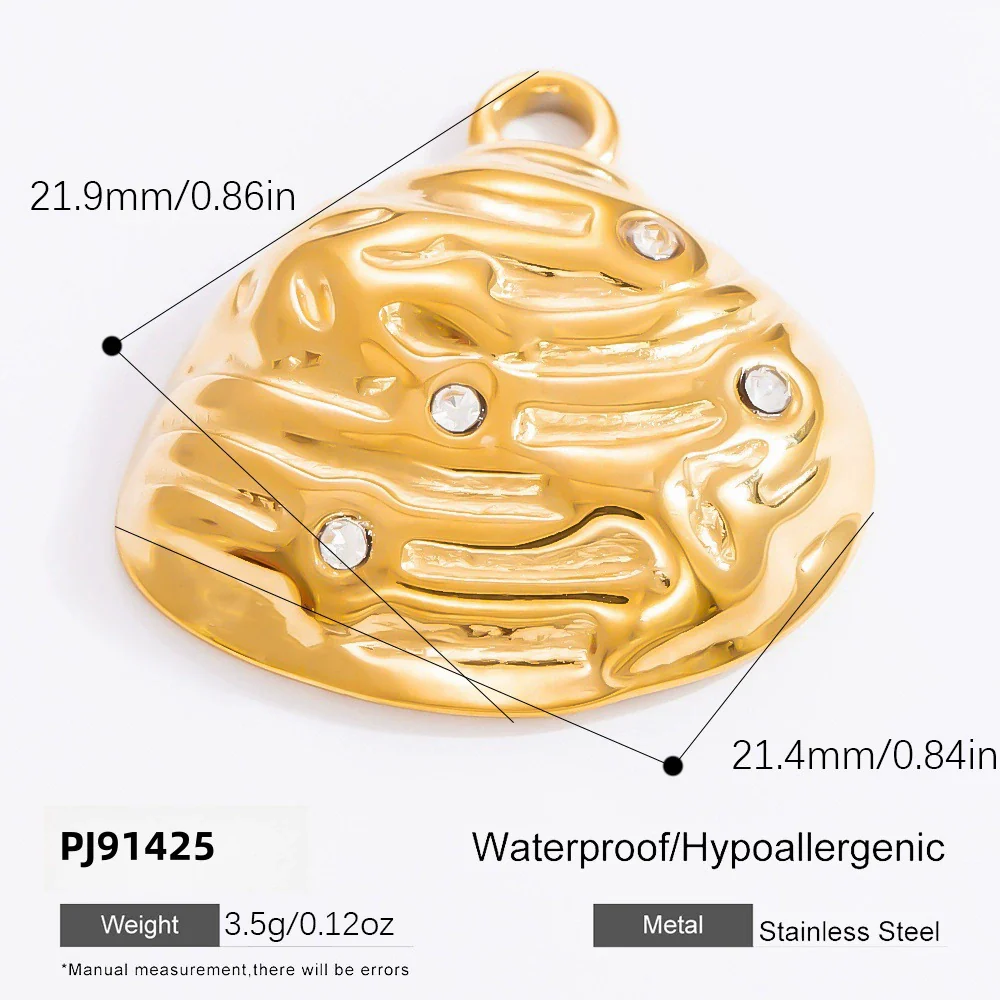 Jewelry Accessories Necklace Bracelet Love Coral Pattern Titanium Steel Electroplated - Image 41