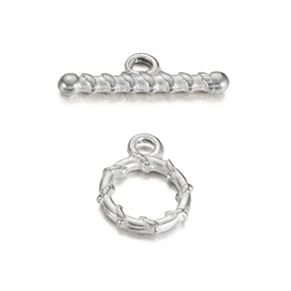Jewelry Accessories Necklace Buckle Bracelet Buckle Stainless Steel Geometric Electroplated - Image 10