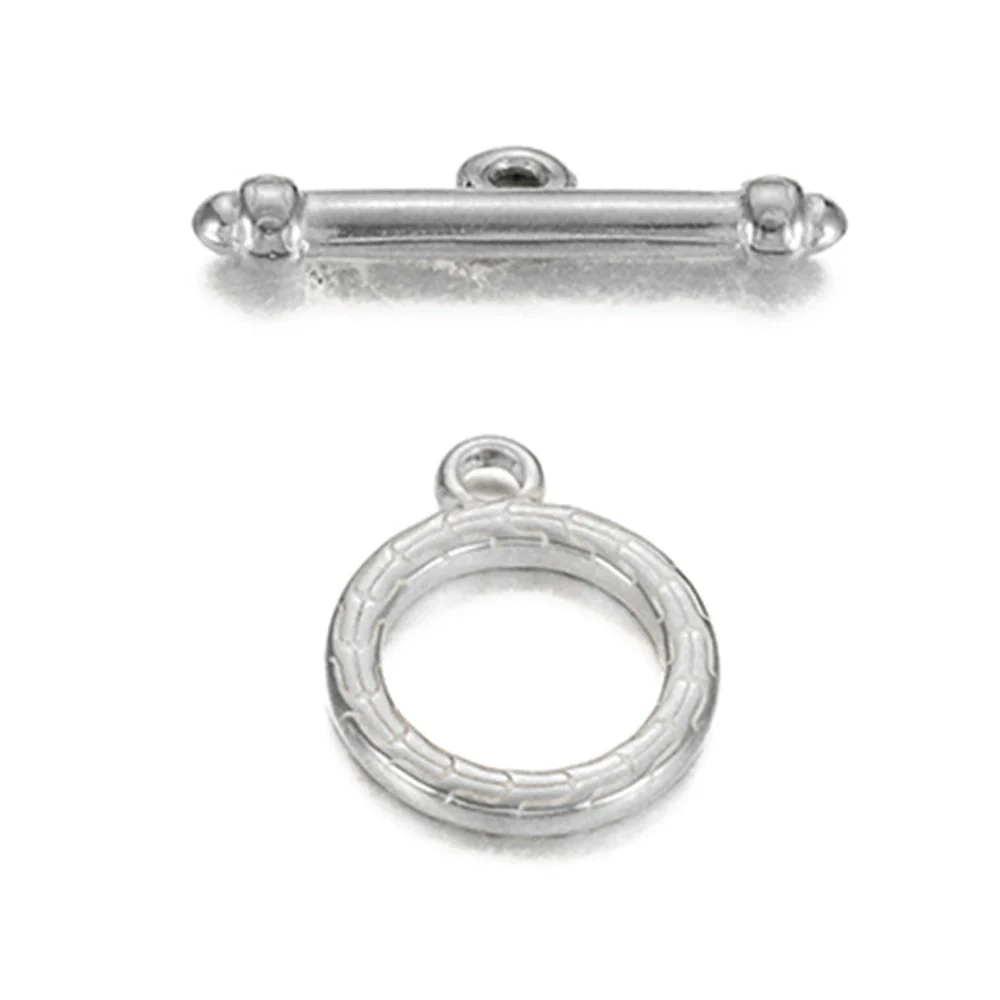 Jewelry Accessories Necklace Buckle Bracelet Buckle Stainless Steel Geometric Electroplated - Image 12