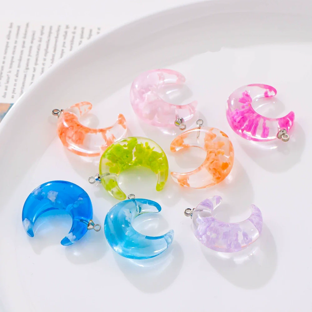 Jewelry Accessories Plastic Resin Epoxy Handmade Diy Beading Materials For Pendant Earrings Bracelet Necklace - Image 15