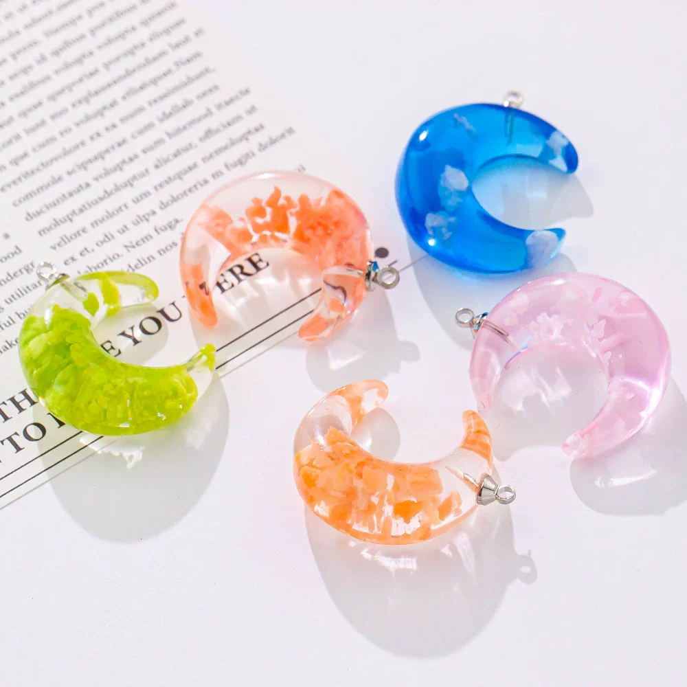 Jewelry Accessories Plastic Resin Epoxy Handmade Diy Beading Materials For Pendant Earrings Bracelet Necklace - Image 3
